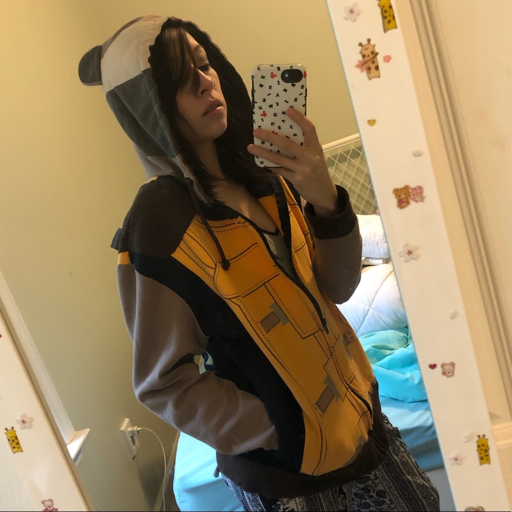 Rocket raccoon guardians of the galaxy hoodie